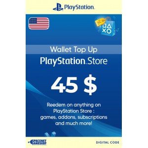 PSN Card $45 USD [US]